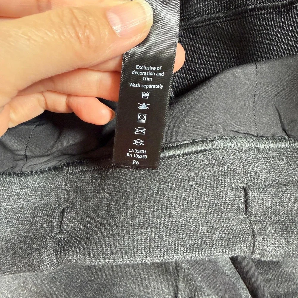 Lululemon City Sweat Short Mens Medium Heathered Black 9